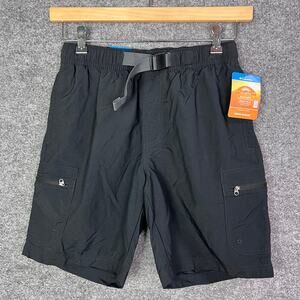 NEW Columbia Mens Hiking Shorts Belted‎ Pockets Omni-Shade Size Small Men’s